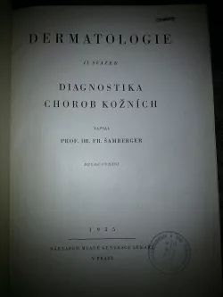 Dermatologie. II. svazek, Diagnostika chorob kožních