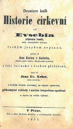 Desatero knih: Historie církevní