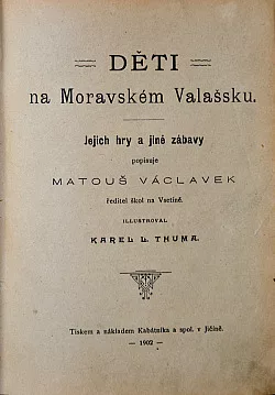 Děti na Moravském Valašsku