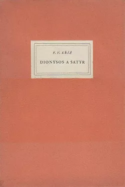 Dionysos a satyr