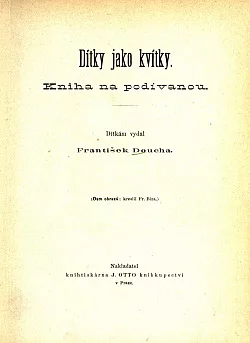 Dítky jako kvítky: kniha na podívanou