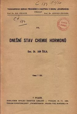 Dnešní stav chemie hormonů