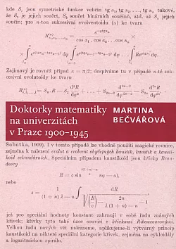Doktorky matematiky na univerzitách v Praze 1900–1945