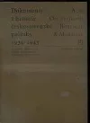 Dokumenty z historie československé politiky 1939-1943, sv. I