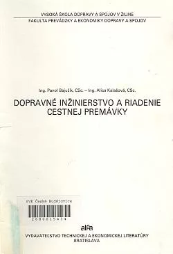 Dopravné inžinierstvo a riadenie cestnej premávky