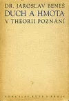 Duch a hmota v theorii poznání
