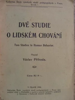 Dvě studie o lidském chování