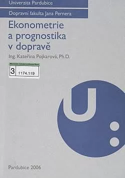 Ekonometrie a prognostika v dopravě