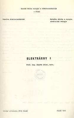 Elektrárny I.