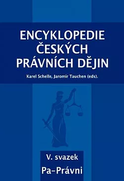 Encyklopedie českých právních dějin, V. svazek Pa-Právni