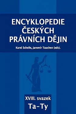 Encyklopedie českých právních dějin, XVIII. svazek Ta - Ty