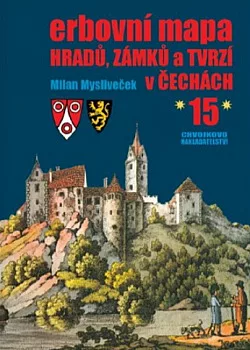 Erbovní mapa hradů, zámků a tvrzí v Čechách 15