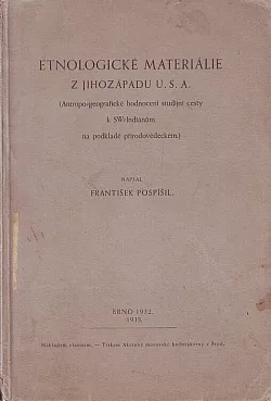 Etnologické materiálie z jihozápadu U.S.A.