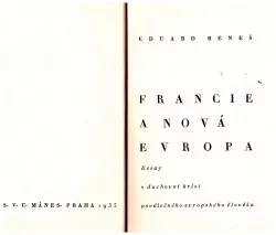 Francie a nová Evropa