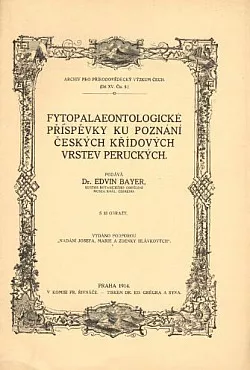 Fytopalaeontologické příspěvky ku poznání křídových vrstev peruckých