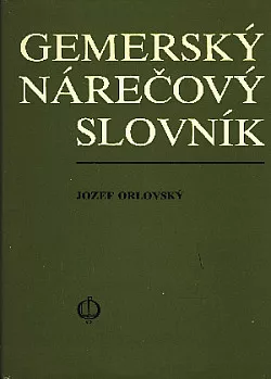 Gemerský nárečový slovník