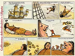 Gulliverova dobrodružství v Liliputu