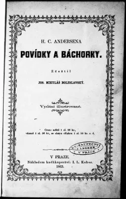 H. C. Andersena Povídky a báchorky