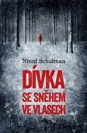 Dívka se sněhem ve vlasech
