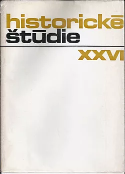 Historické štúdie XXVI