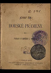 Horské prameny: Povídky a obrázky z Krkonoš