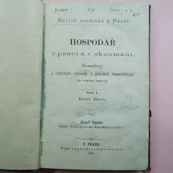 Hospodář v práci a v skoumání