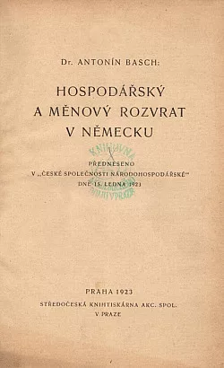 Hospodářský a měnový rozvrat v Německu