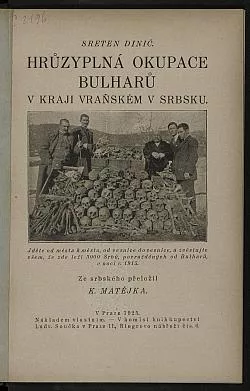 Hrůzyplná okupace Bulharů v kraji vraňském v Srbsku