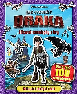 Jak vycvičit draka Zábavné samolepky a hry