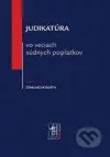 Judikatúra vo veciach súdnych poplatkov