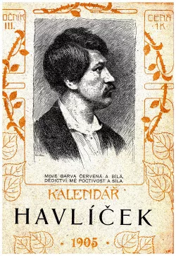 Kalendář Havlíček na rok 1905