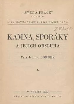 Kamna, sporáky a jejich obsluha
