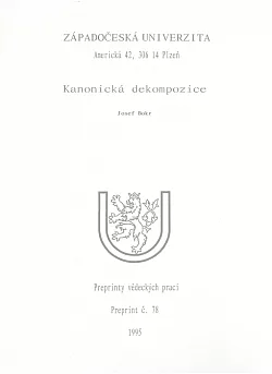 Kanonická dekompozice