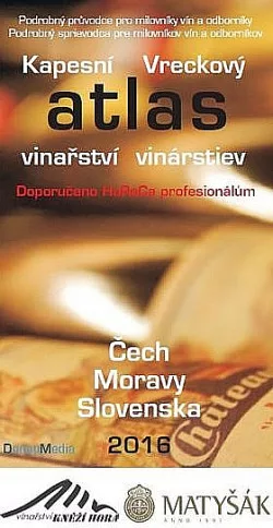 Kapesní atlas vinařství Čech Moravy Slovenska 2016