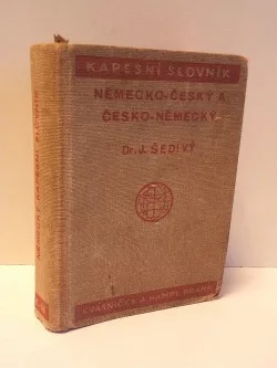 Kapesní slovník německo-český a česko-německý