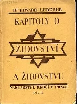 Kapitoly o židovství a židovstvu. Díl II.