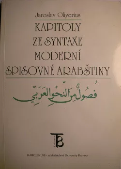 Kapitoly ze syntaxe moderní spisovné arabštiny
