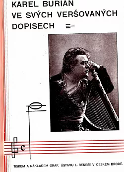 Karel Burian ve svých veršovaných dopisech