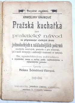 Karoliny Vávrové pražská kuchařka