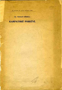 Karpatské Pobečví - Studie zeměpisná