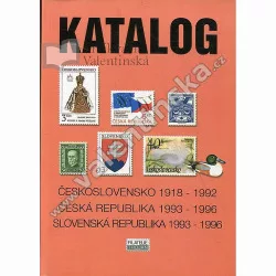Katalog Československo 1918 - 1992 Česká republika 1993 - 1996 Slovenská republika 1993 - 1996