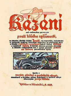Kázání proti hříchu spěšnosti
