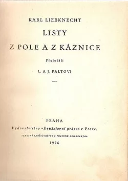 Listy z pole a z káznice