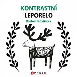 Kontrastní leporelo: Roztomilá zvířátka