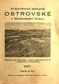 Krápníkové jeskyně Ostrovské v Moravském Krasu