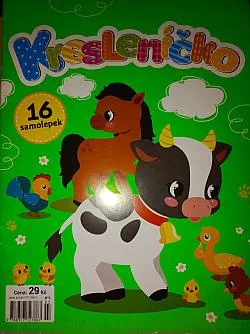 Kresleníčko - 16 samolepek