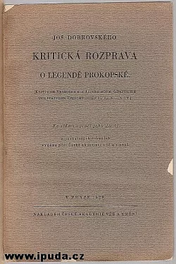 Kritická rozprava o legendě prokopské
