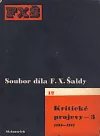 Kritické projevy. 3, 1896-1897
