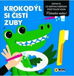 Krokodýl si čistí zuby