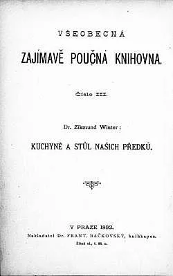 Kuchyně a stůl našich předků